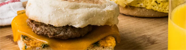 Freezer Breakfast Sandwiches with Pete & Gerry's Eggs